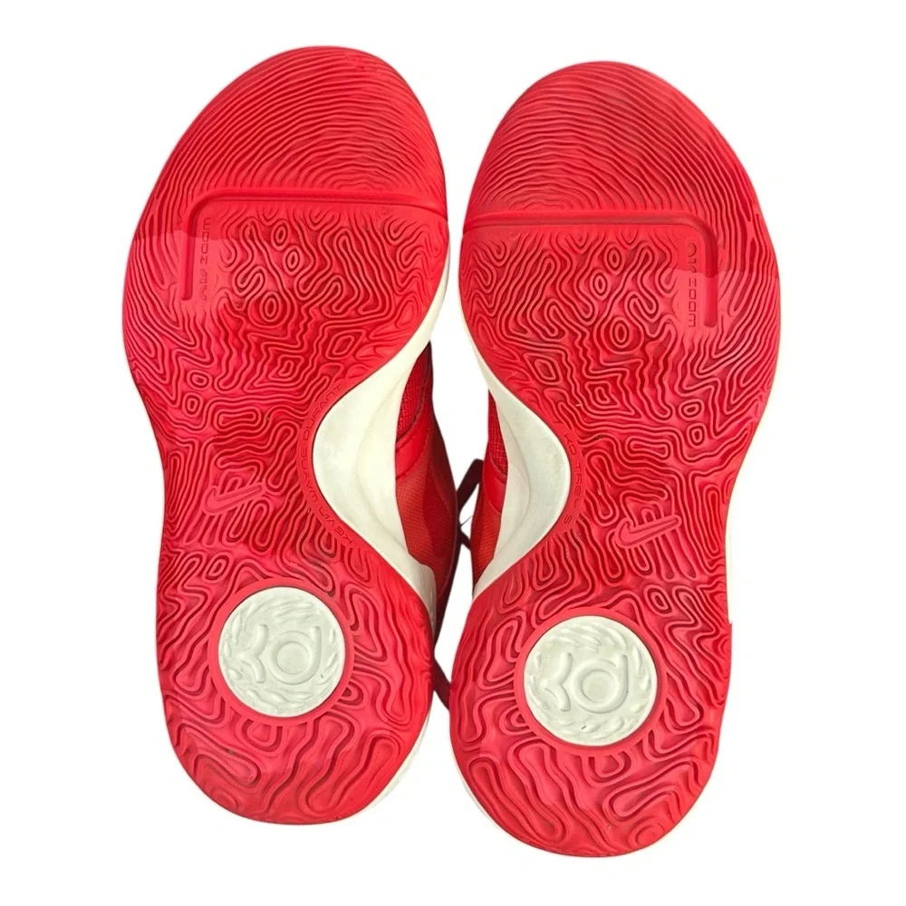 Nike KD Trey 5 IX Men's 7.5 Red White Basketball Shoes Sneakers‎